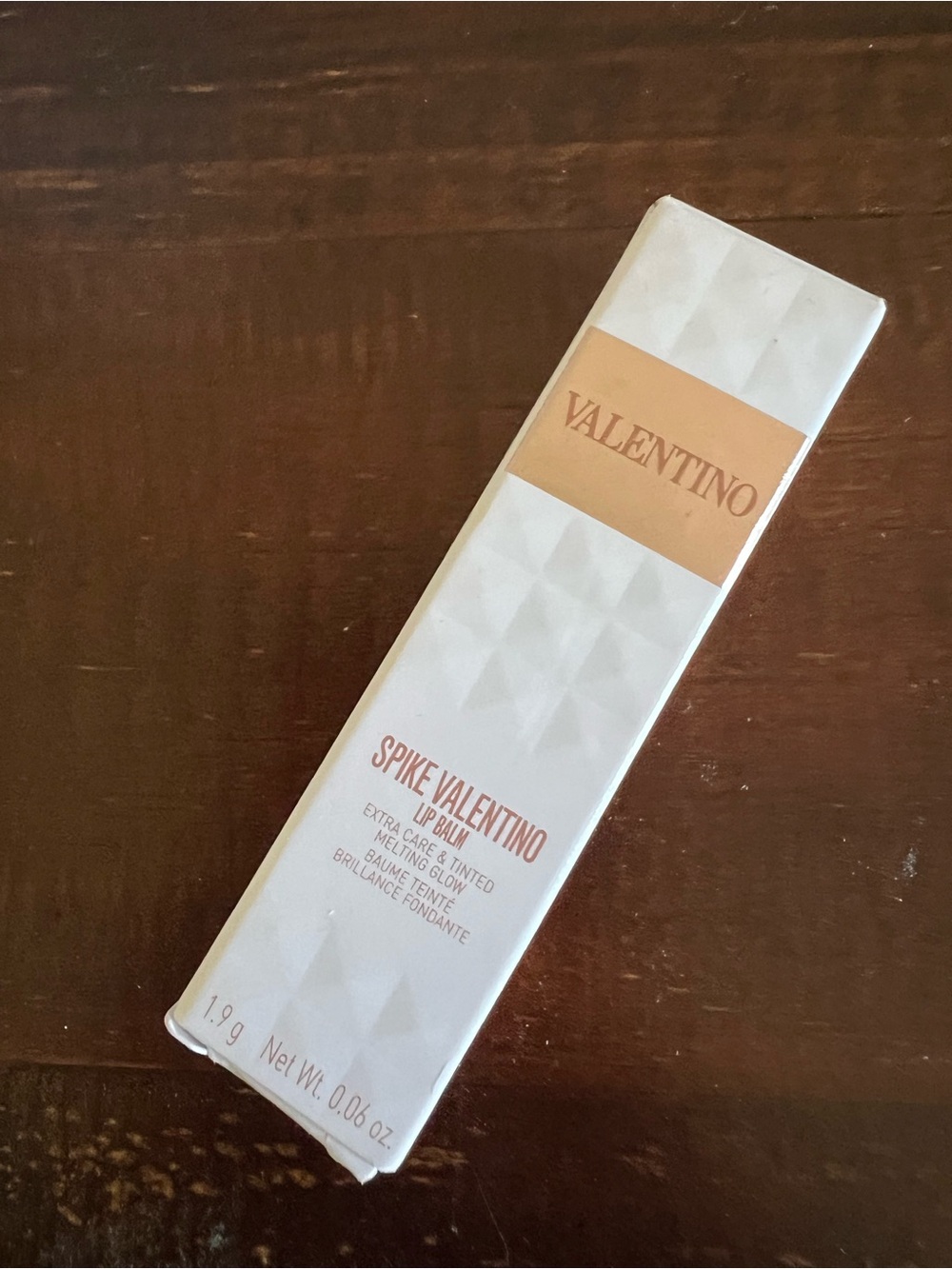 BNWT - Valentino spike lip gloss in extra pink